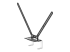Logitech TV Mount For Video Bars - Right-angle