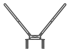 Logitech TV Mount For Video Bars - Front