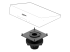 Logitech Tap Table Mount - Right-angle